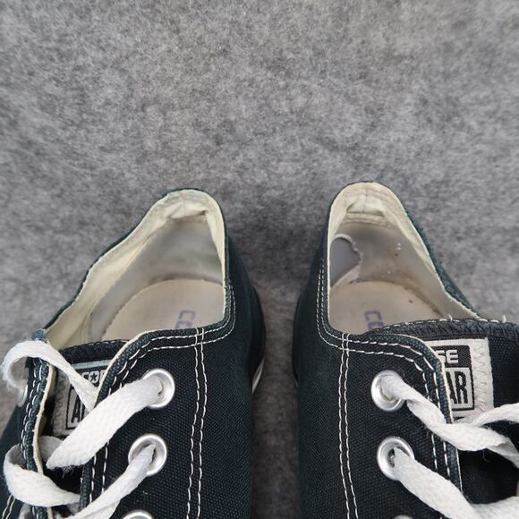 Converse Shoes Mens 11 Sneakers Casual Chuck Taylor All Star Low Black Canvas - Picture 3 of 16